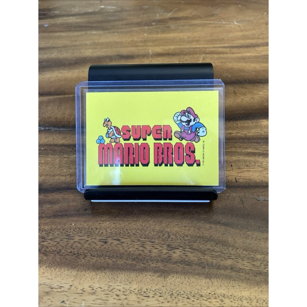 1989 Super Mario Bros. O-Pee-Chee Nintendo Game Tip Sticker Card #9